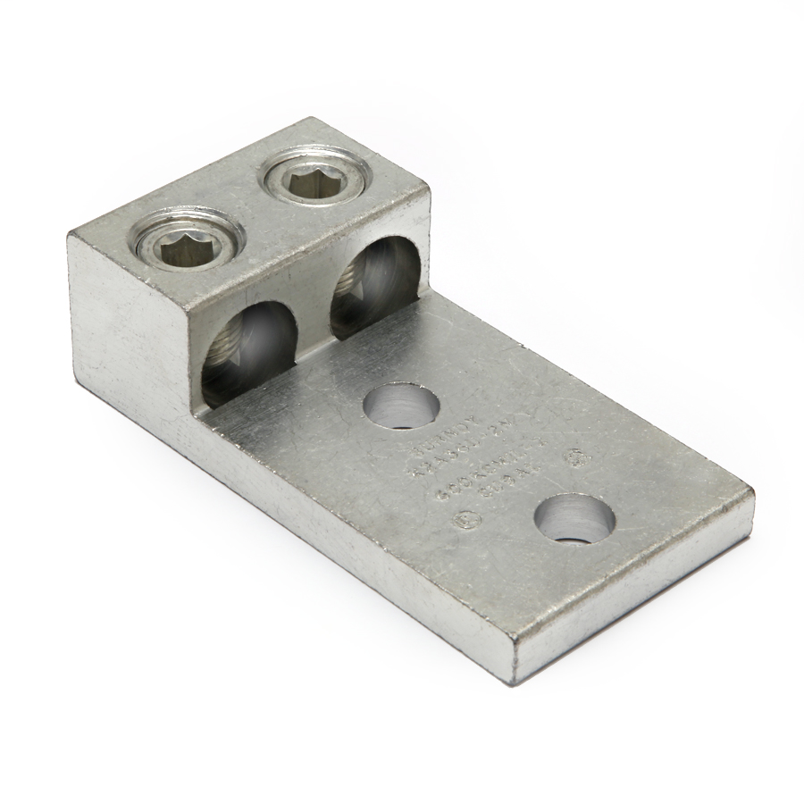 BURNDY BURNDY K2A40U2N Aluminum Universal Terminal 2 Conductor 2 Hole 300-800 kcmil