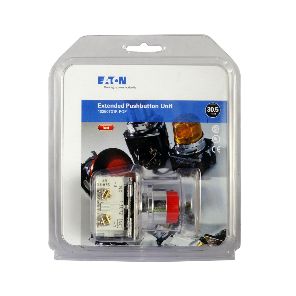 EATON Eaton 10250T31R-POP Pushbutton Non-Illuminated 30.5mm Replacement MPN