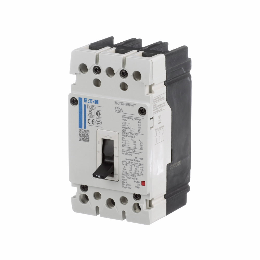 EATON Eaton PDG13C0025TFFJ Power Defense PD 25A Circuit Breaker