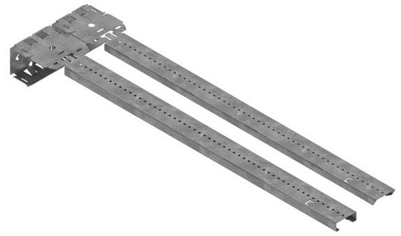 ERICO Erico TSGB1624S Telescoping Screw Gun Box Bracket Snap to Stud