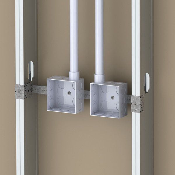 ERICO Erico TSGB1624S Telescoping Screw Gun Box Bracket Snap to Stud