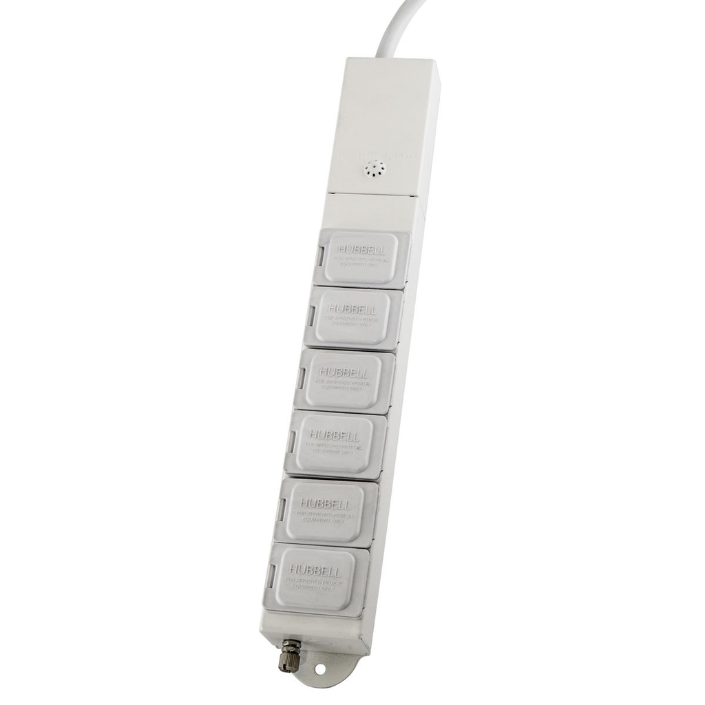 HUBBELL Hubbell HBL6MG1520 HUBBELL 20A HCOA SPD 6 OUTLET 15 FOOT CORD