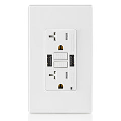 LEVITON GUSB2-W GFCI BREAKERS