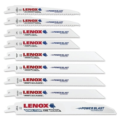 LENOX Lenox 121439KPE BI-METAL RECIPROCATING BLADES PLUMBER & ELECTRICIANS RECIP K