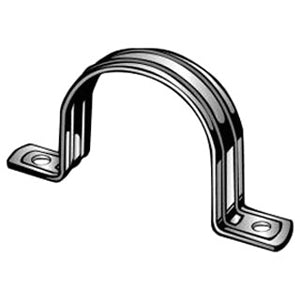 MINERALLAC Minerallac 260 Two Hole Strap Fits 1 Rigid IMC Conduit & SER Cable 4/0 Pre-Galvanized