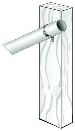 MINERALLAC Minerallac 260 Two Hole Strap Fits 1 Rigid IMC Conduit & SER Cable 4/0 Pre-Galvanized