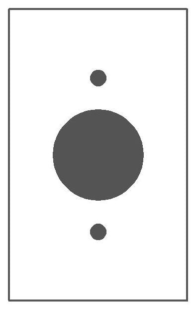 MULBERRY Mulberry 97091 1-Gang Stainless Steel Receptacle Wallplate