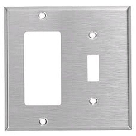 MULBERRY Mulberry 97432 2G SAT-SS .030 STD SQ SW & BLOCK PLATE