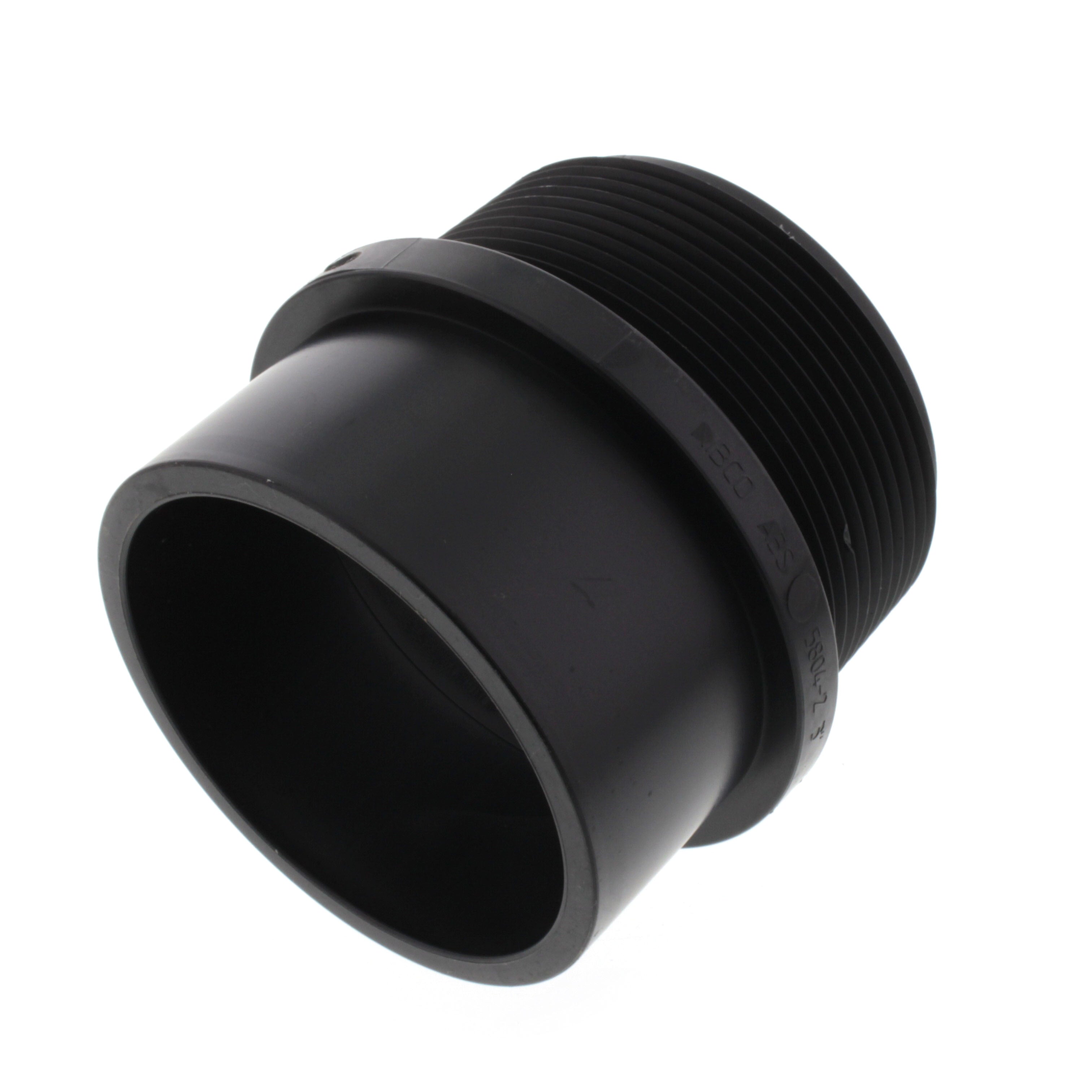 NIBCO NIBCO I032150 DWV Male Adapter 3 in Nominal Spigot x MNPT ABS