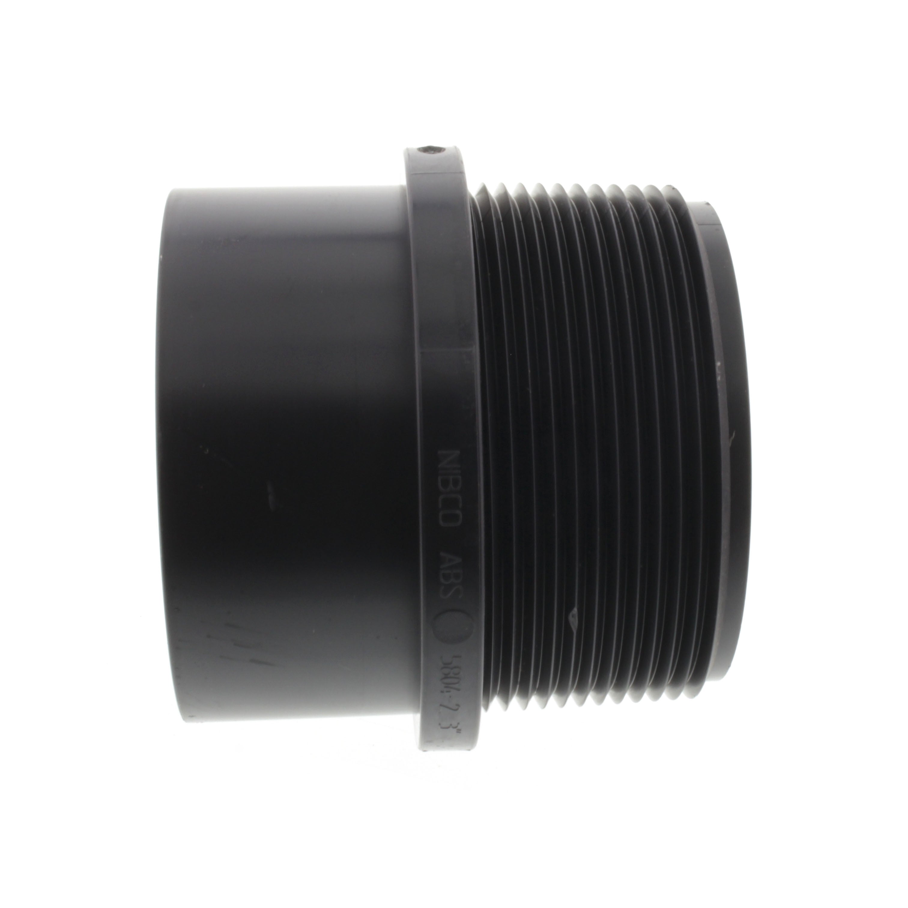 NIBCO NIBCO I032150 DWV Male Adapter 3 in Nominal Spigot x MNPT ABS