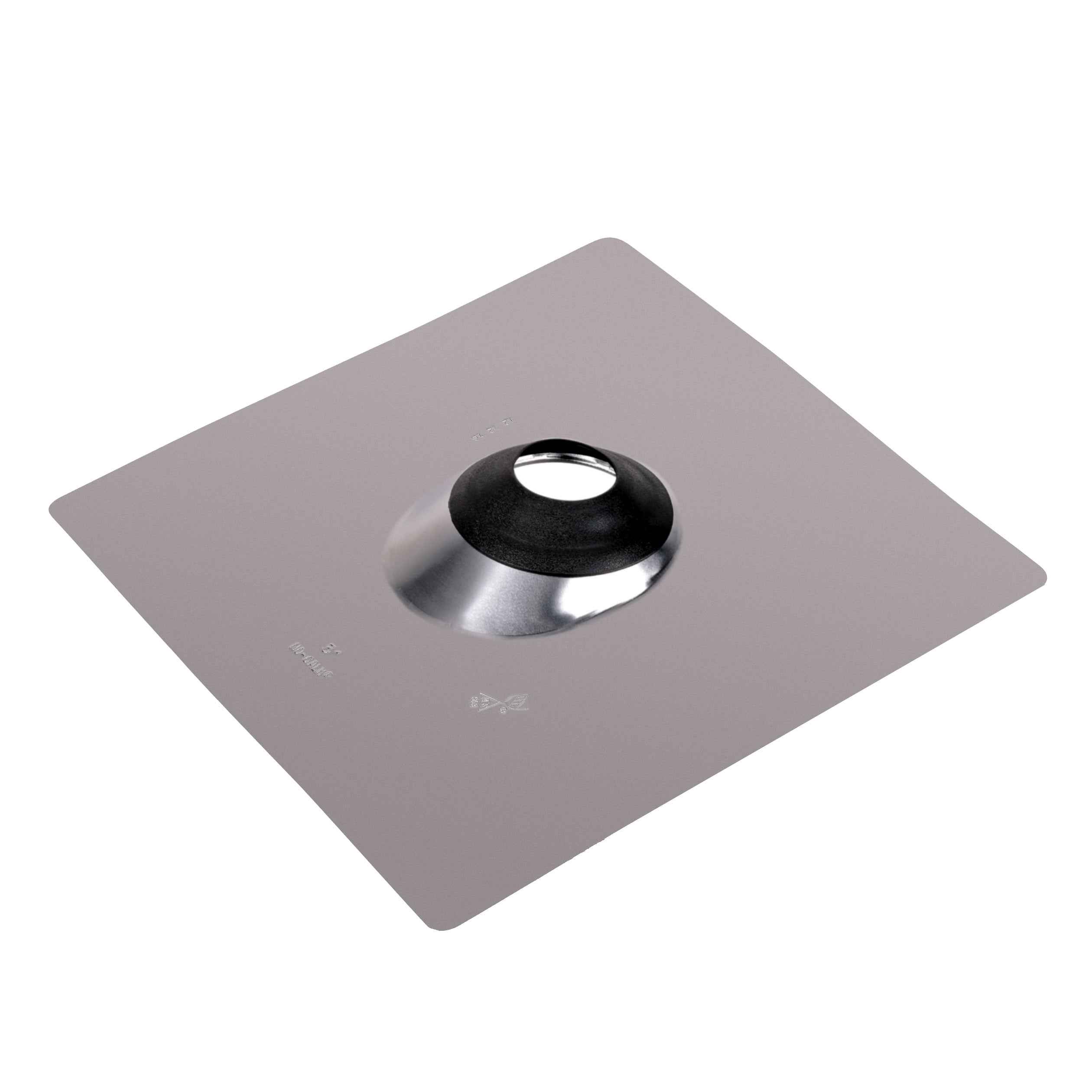 OATEY Oatey 12852 No-Calk Self-Seal Roof Flashing Aluminum 3 in Pipe 18 x 18 in Base