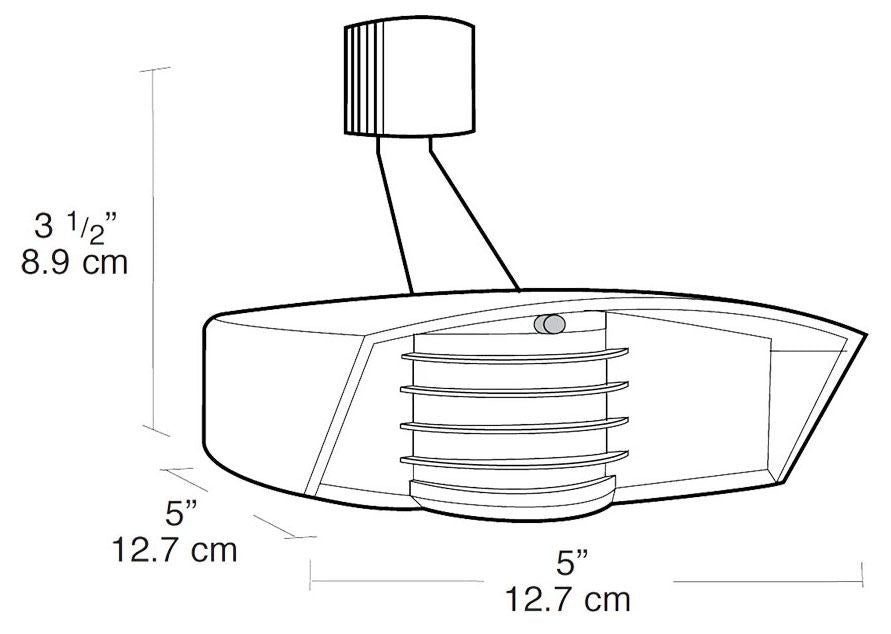 RAB Rab STL110-LED motion sensor light 120 volt 5 inch