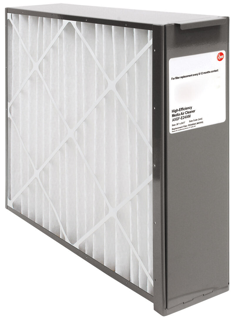 RHEEM Rheem AXGF-E24AM 24 in. Exact Fit Media Air Cleaner for Gas Furnace