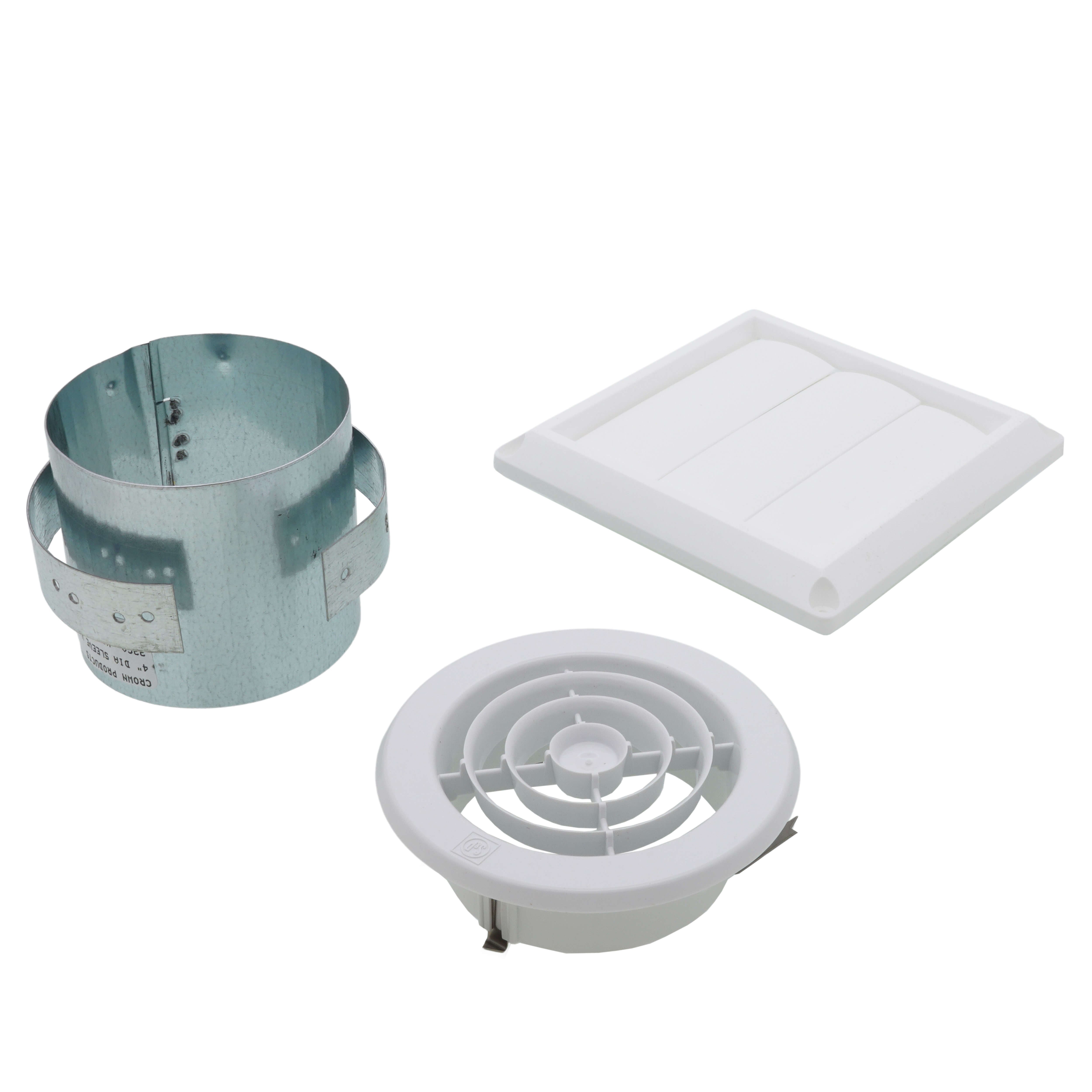 S&P S&P KIT-TD100 TD100 Standard Exhaust Kit 120v (Single Vent) KIT-TD100X