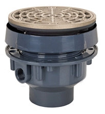 SIOUX CHIEF Sioux Chief 832-25PNR Finish Line 2 in. Inside Caulk Plastic Floor Drain