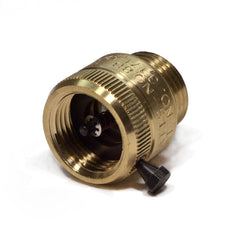 WATTS Watts 0061983 8 Series Vacuum Breaker, 3/4 in Nominal, Female Hose Threaded x Male Hose Threaded End Style