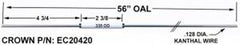 CROWN ENGINEERING CORP EC20420 WALL BRACKETS & PARTS