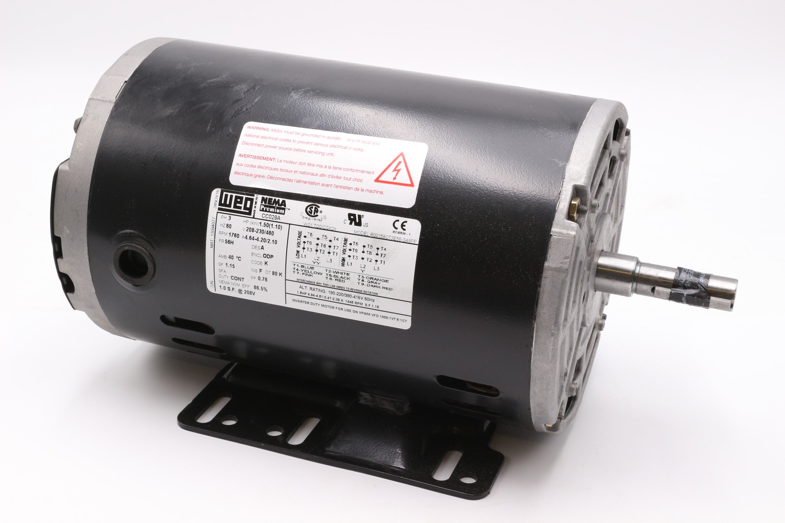 CAPTIVEAIRE 00158OT3E56-S48PP VARIABLE SPEED MOTORS