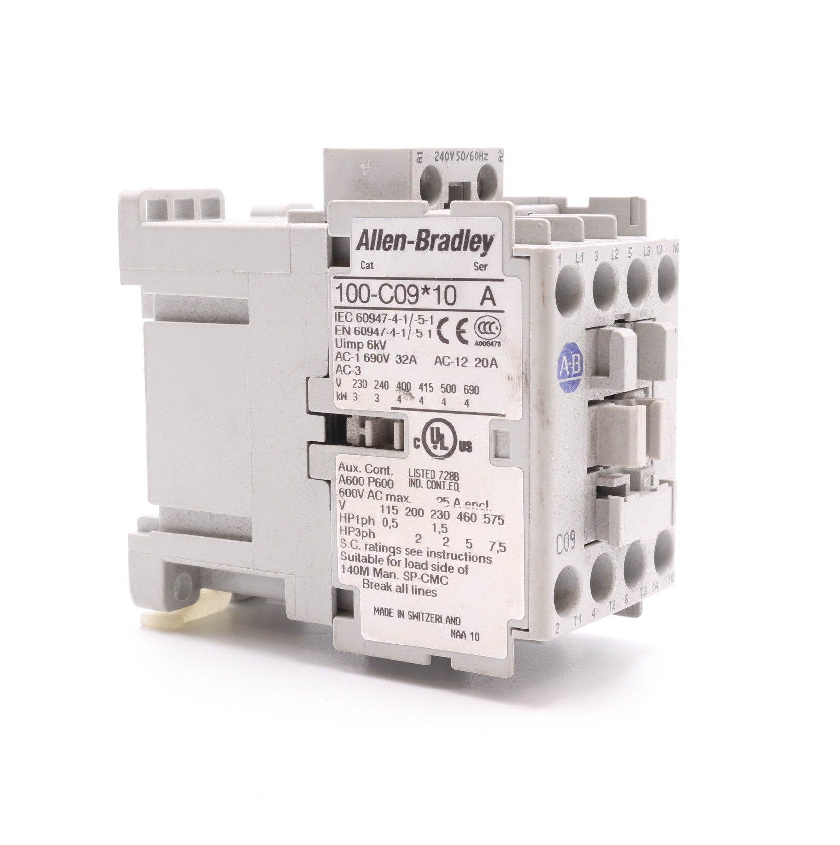 CAPTIVEAIRE 100-C09D10 CONTACTORS