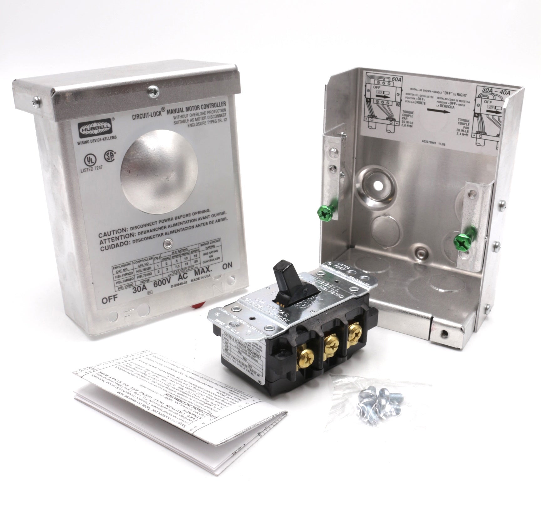 CAPTIVEAIRE HBL13R89M1 TOGGLE SWITCHES