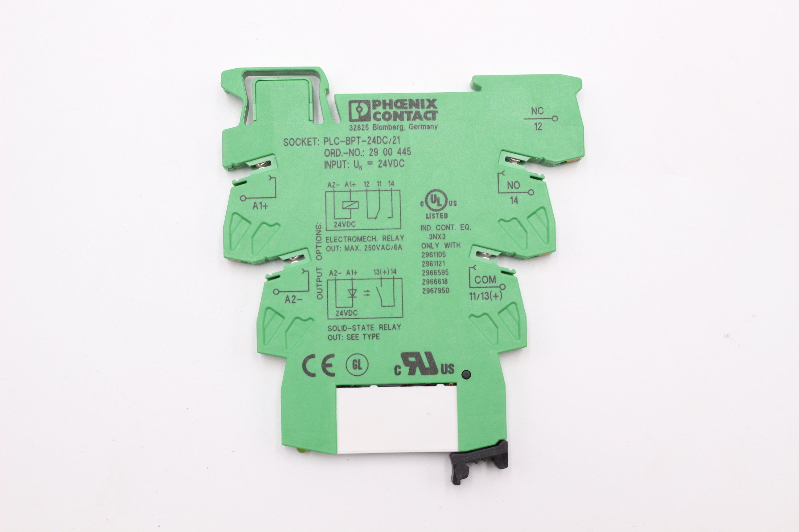 CAPTIVEAIRE PLC-RPT-24DC/21 RELAYS