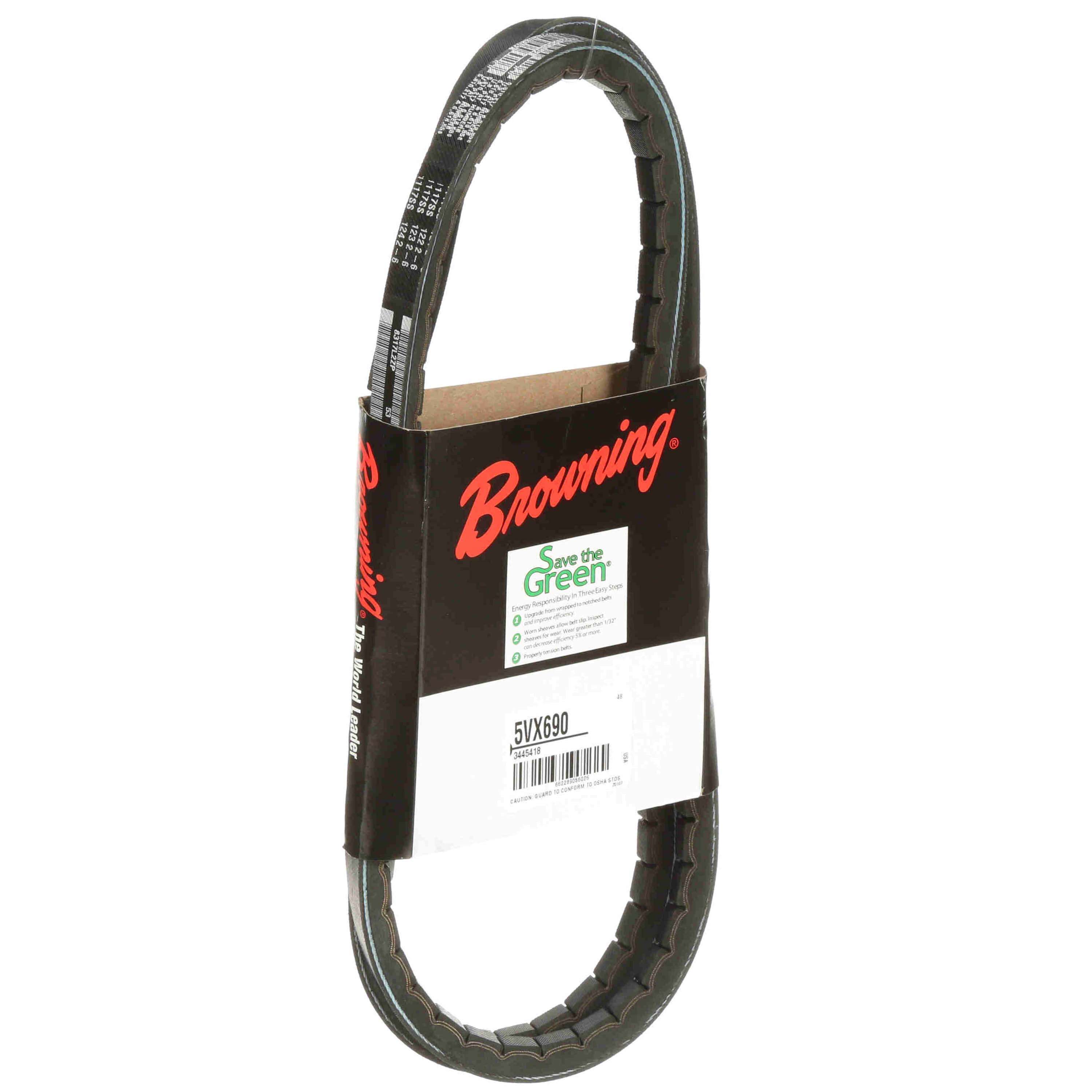 BROWNING Browning 5VX690 69 Browning V-Belt