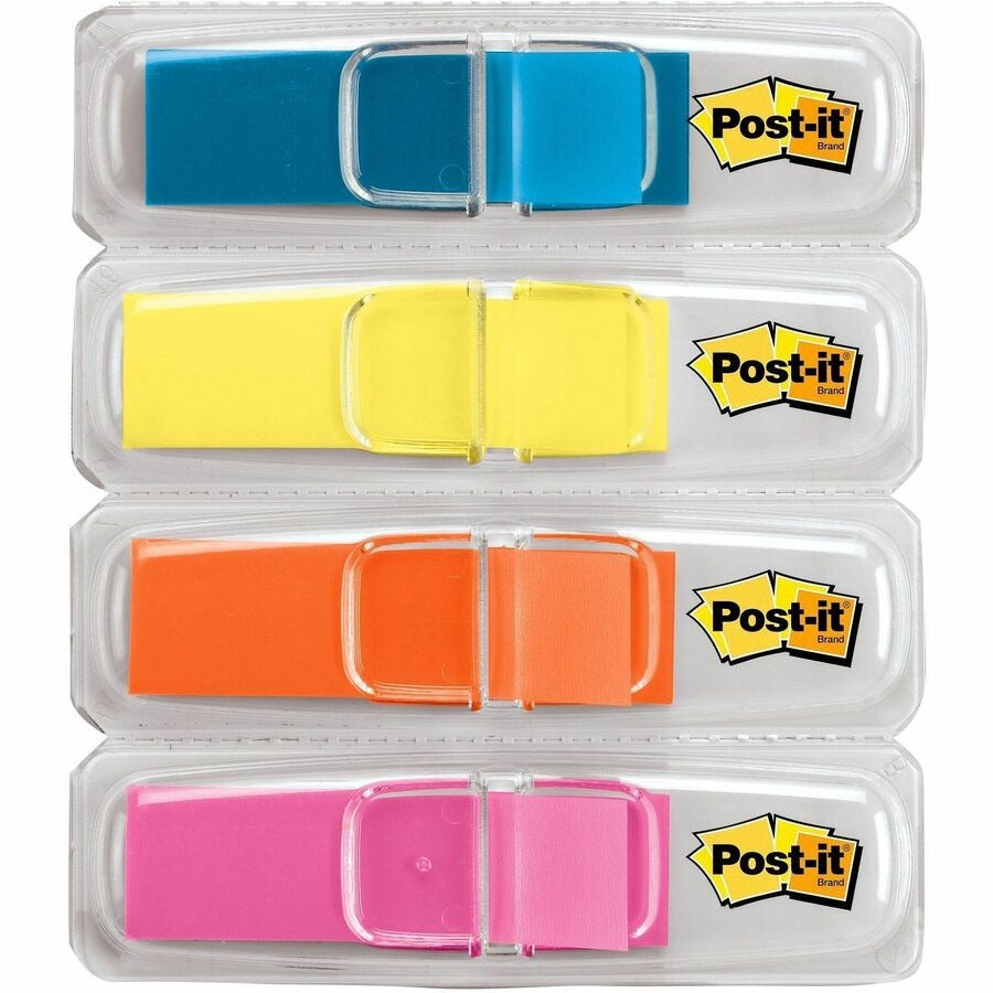 3M 3M MMM6834ABX Post-it Flags 1/2 inches x 1-3/4 inches 4 Pack