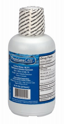 ACME UNITED Acme United 24-101 Eyewash Solution 16 Oz Sterile