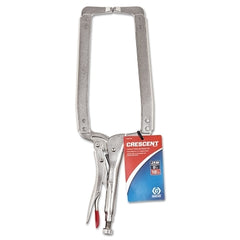 Crescent C18CCRN Locking C-Clamp with Regular Pads - 18 Inches