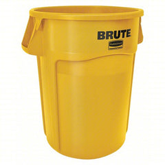 RUBBERMAID Rubbermaid Commercial FG264360YEL BRUTE Round Container without Lid 44 gal