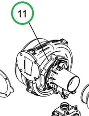 LOCHINVAR 100144987 BLOWER HOUSING & ASSEMBLIES