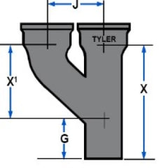 TYLER PIPE 2260 PIPE FITTINGS