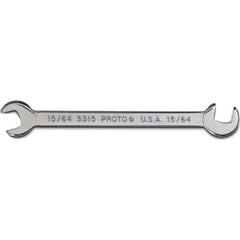PROTO Proto J3315 Open End Wrench 15/64 Inch Double End