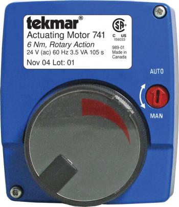 TEKMAR 741 ACTUATORS