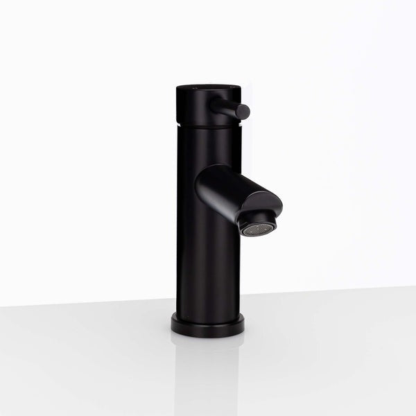 HARNEY HARDWARE Harney Hardware SHFRSS19 Single Hole Contemporary Modern Bathroom Sink Faucet 7 In. (Replacement Moen 4000)