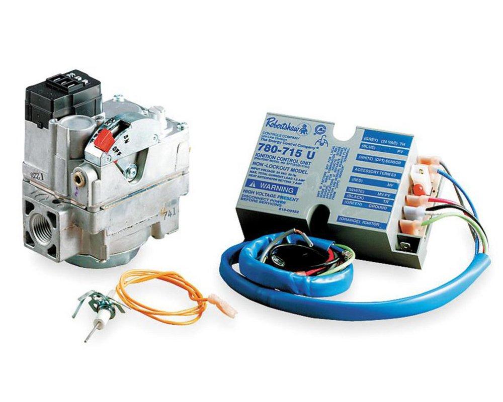 ROBERTSHAW Robertshaw 712-017 Pilot Ignitor System Kit Natural Gas 1/2 inch Inlet 3/4 inch Outlet