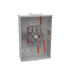 MILBANK Milbank U9701-RXL-QG-AMS Ringless Meter Socket, 600 VAC, 200 A, 3 Phase, NEMA 3R