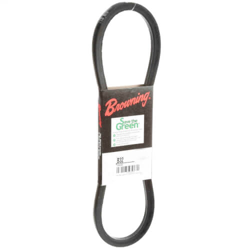 BROWNING Browning B32 Super Gripbelt, B Belt Section, 21/32 x 7/16, 33.8 Pitch Length