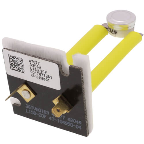 RHEEM Rheem 47-104990-04 Auto Reset Limit Switch for R802V-MSA Furnace