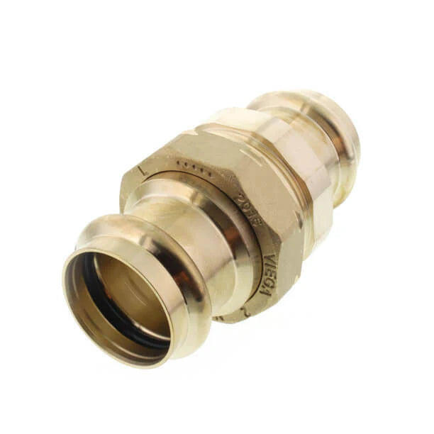VIEGA Viega 79145 ProPress Zero Lead Bronze Union with 1-1/2-Inch P x P