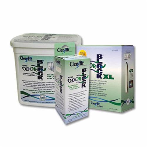 NU-CALGON Nu-Calgon 61060 Residential HVAC Odor Block, Gel Form, Clear, Treats up to 3 Ton Systems