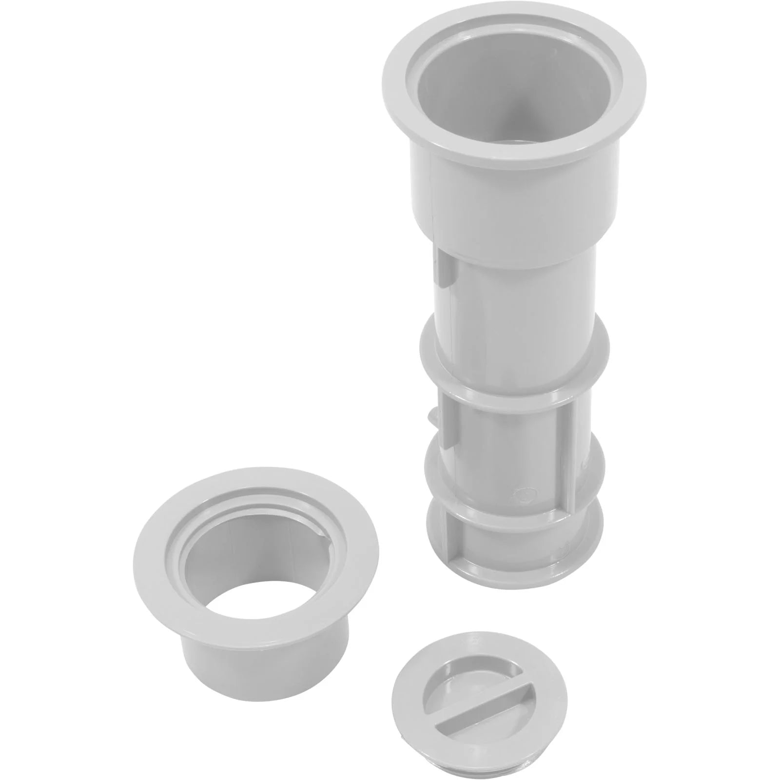 AQUASTAR POOL PRODUCTS AquaStar US101 7.5 Umbrella Stands with Sleeve and Center Cap - White