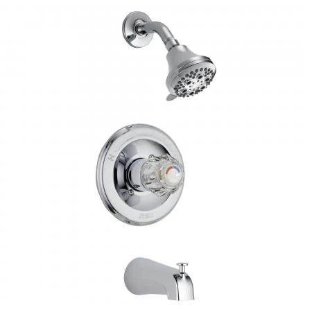 DELTA FAUCET Delta Faucet T13422 Classic Tub and Shower Chrome