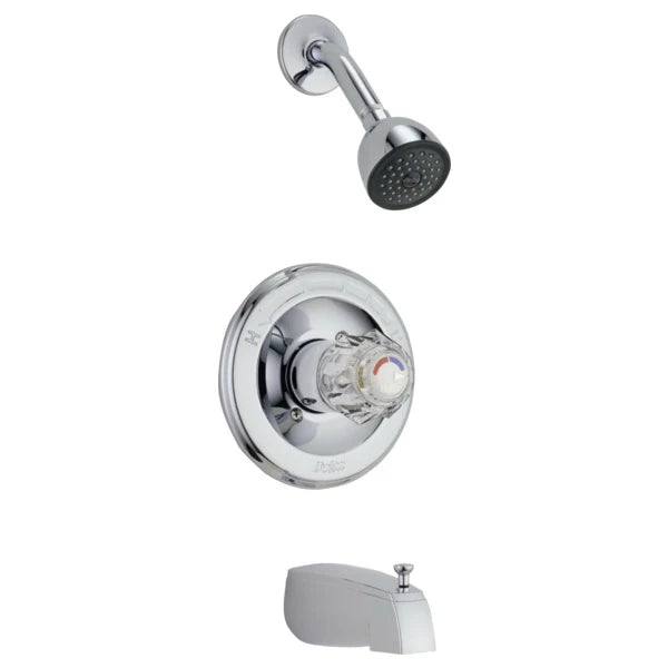 DELTA FAUCET Delta Faucet T13422 Classic Tub and Shower Chrome