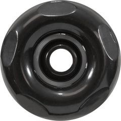 CUSTOM MOLDED PRODUCTS Custom Molded Products 23520-114-000 Jet Intl, CMP Spa, 2-1/2fd, Dir, Smth Scal, Black