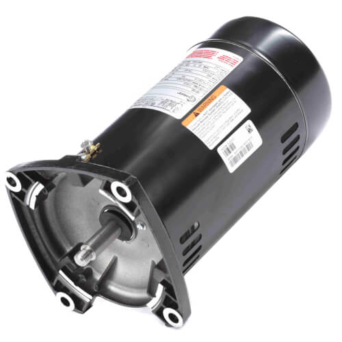 CENTURY MOTORS Century SQ1032 1/3 HP 3450 RPM 48Y Frame Capacitor Start ODP Enclosure Square Flange Pool Motor