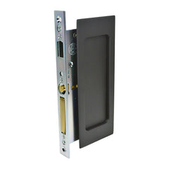 EMTEK Emtek 2114US19138 Pocket Door Mortise Lock Flat Black