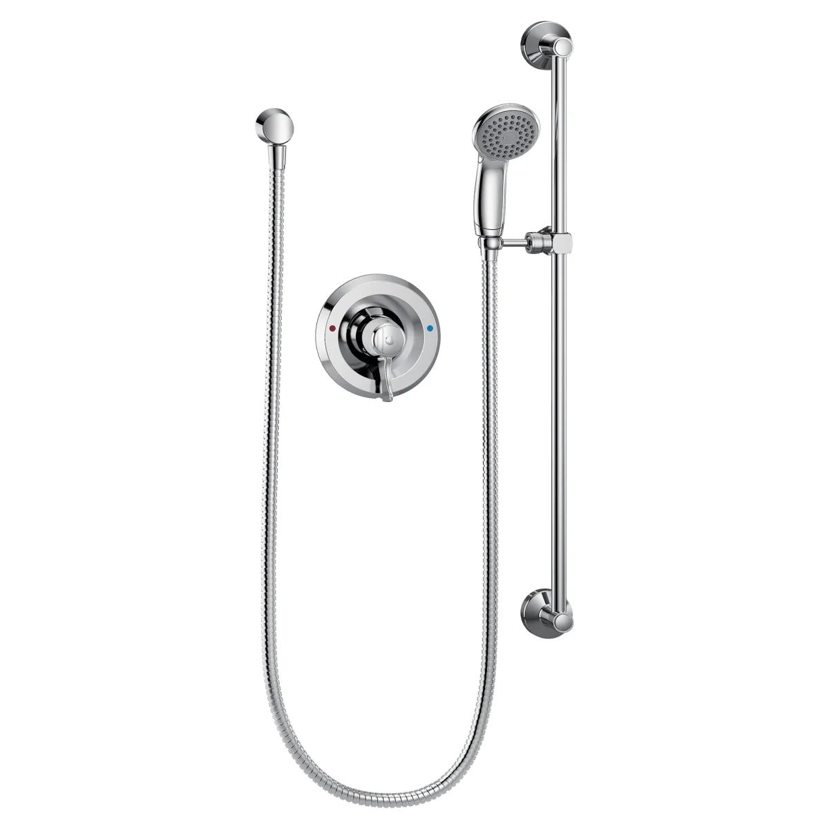 MOEN Moen T8346EP15 One Handle Single Function Shower Faucet in Polished Chrome (Trim Only)