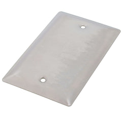 LEGRAND Pass & Seymour SS13 1 Gang Decorator Blank Wall Plate, Stainless Steel Replacement MPN