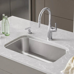 BLANCO BLANCO 442576 Stellar 32 x 18 in. No Hole Stainless Steel Single Bowl Undermount Kitchen Sink